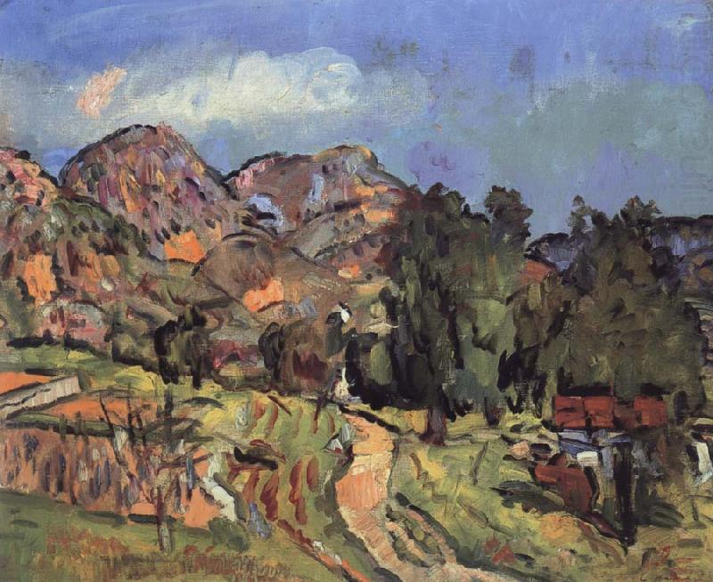 Provencal Landscape, George Leslie Hunter